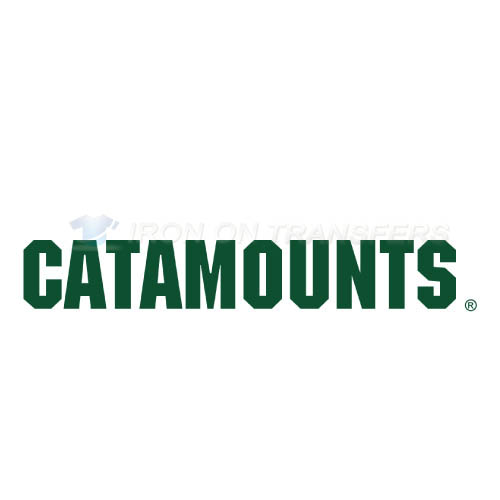 Vermont Catamounts Iron-on Stickers (Heat Transfers)NO.6808